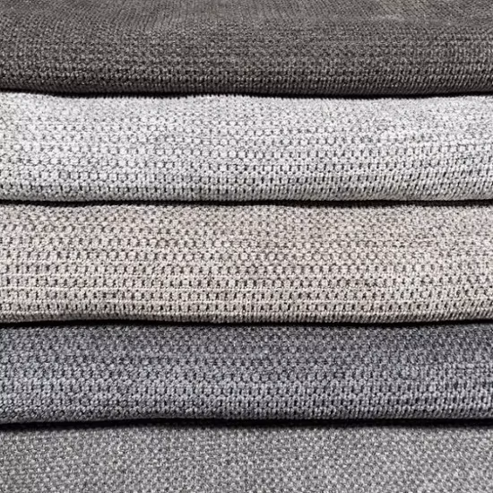 100% Polyester Factory Sofa Chair Cover Cushion Upholstery Fabric Linen