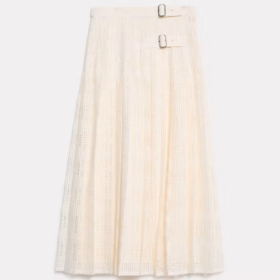 Roupas femininas rayon estampado smocking faixa de cintura feminina moda feminina saia maxi
